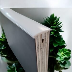 Cantos de goma en T - BLANCO (2,95 €/metro)