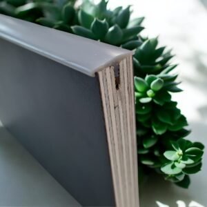 Cantos de goma en T - GRIS CEMENTO (2,95 €/metro)